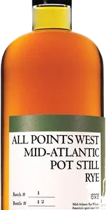 All Points West Mid Atlantic Pot Still Rye Whiskey