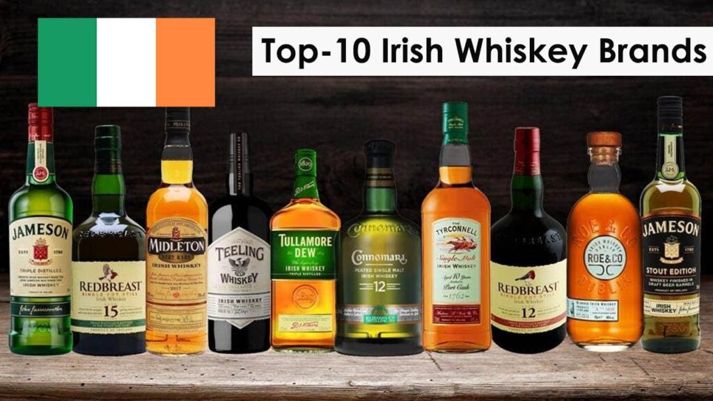 Top Irish Whiskey Brands